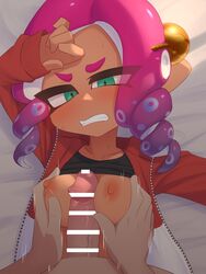 1boy 1girls boobjob breasts nintendo octoling_girl organ_rn paizuri splatoon splatoon_(series) splatoon_2 titjob rating:Explicit score:126 user:Creamchoco