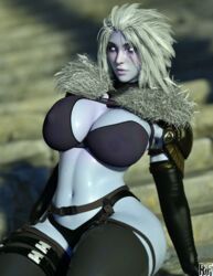 1girls 3d absurd_res awoken blue_eyes breasts bungie destiny_(game) destiny_2 female female_only hi_res large_breasts looking_at_viewer mara_sov mature_female rude_frog solo solo_female thighs white_hair wide_hips rating:Questionable score:165 user:WatchTheLanguage