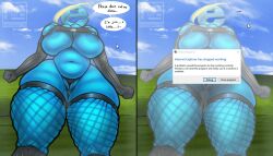  anthro anthropomorphization big_breasts breasts internet_explorer redviewer_55 tagme text thick_thighs wide_hips windows_xp  rating:explicit score: user:bot