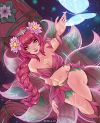 9_tails ahri animal_ear_fluff animal_ears animal_girl belly big_breasts braided_hair braided_ponytail breasts busty butterflies child_bearing_hips cleavage clothing curvaceous curves curvy curvy_body curvy_female curvy_figure curvy_hips eclipse_series elderwood_ahri eyelashes eyeliner eyeshadow facial_markings female fluffy fluffy_ears fluffy_tail fluffy_tails fox fox_ears fox_girl fox_tail furry_tail hips hourglass_figure huge_breasts humanoid inner_ear_fluff kemonomimi kitsune large_breasts league_of_legends light-skinned_female light_skin lips lipstick long_hair magenta_hair massive_breasts multiple_tails nature navel nine_tailed_fox pale-skinned_female pale_skin riot_games shellvi tail thick_thighs thighs vastaya video_games voluptuous wide_hips yellow_eyes rating:Explicit score:37 user:LewdVesani