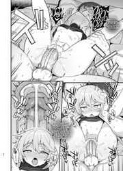 1boy 1girls ahe_gao big_balls big_penis bottomless breasts comic creampie cum cum_in_pussy cum_in_uterus cumming english_text erect_nipples full_nelson genital_fluids hard_nipples hardcore holding_another's_head holding_legs larger_male legs_held_open legs_up monochrome nipples onomatopoeia orgasm orgasm_face penis pussy pussy_ejaculation pussy_juice rough_sex sex size_difference smaller_female spread_legs sweat thick_penis trembling uncensored vaginal_penetration veiny_penis wagashi_(dagashiya) x-ray rating:Explicit score:143 user:GabrielLupin