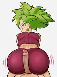 1boy 1girls ass big_ass big_butt big_penis blue_eyes blush buttjob clothed_female_nude_male covered_buttjob dragon_ball dragon_ball_super earrings eye_contact favorite female hot_dogging kefla legendary_super_saiyan looking_at_viewer looking_back medium_hair metalsplinter penis saiyan seductive_look shounen_jump super_saiyan super_saiyan_2 thick_ass tight_clothing tight_pants universe_6/universe_7 universe_6_girls rating:Explicit score:222 user:DannyKibby_