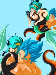 1boy 1girls breast_grab breasts bulchi dragon_ball dragon_ball_super dragon_ball_z fused_sex gogeta mermaid mermaid_ass mermaid_girl mermaid_pussy mermaid_tail mermaid_transformation nala1588 nipples octopus sex super_saiyan_blue tentacle tentacle_penetration tentacle_rape tentacle_sex rating:Explicit score:37 user:marcoricoso