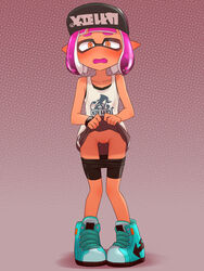 female_only inkling inkling_girl k nintendo organ_rn pussy short_hair splatoon rating:Explicit score:85 user:Bobusan