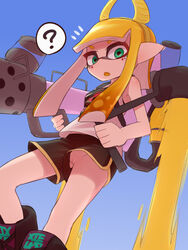 1girls clothed female_only flying inkling inkling_girl k organ_rn pussy solo_focus splatoon splatoon_3 rating:Explicit score:111 user:Bobusan