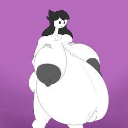 areolae big_breasts breasts hyper_breasts hyper_pregnancy jaiden_animations jaidens_mom nipples pregnant secca_(artist) rating:Explicit score:73 user:marvyn