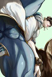 1girls 2023 anus anus_outline anus_peek blue_pants bottomwear breasts brown_hair cameltoe capcom chun-li ear_piercing earrings fat_mons fat_pussy female female_focus female_only hair hair_bun hand_on_thigh lips noblood pants plump_labia puffy_pussy pussy pussy_bulge pussy_focus ryandomonica solo solo_female street_fighter street_fighter_6 thick_lips thick_thighs thigh_focus thighs thunder_thighs rating:Explicit score:182 user:daft_human