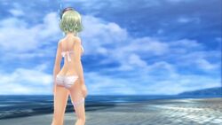 1girls 3d animated ass beach big_ass big_breasts bikini busty from_behind game green_hair hi_res large_breasts legend_of_heroes legs musse_egret ocean short_hair sideboob tagme thighs trails_of_cold_steel video voluptuous walking water white_bikini rating:Questionable score:7 user:spk120