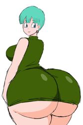 1girls ass big_ass big_butt blue_eyes blue_eyes_female breasts bubble_ass bubble_butt bulma_briefs dragon_ball dragon_ball_z dress fat_ass fat_butt female female_focus female_only huge_ass milf momiji_(artist) short_hair short_hair_female solo solo_female thick_ass thick_butt toei_animation rating:Questionable score:74 user:mxfix_mxbbin