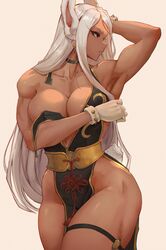 1girls breasts brown_skin capcom chun-li_(cosplay) cosplay cutesexyrobutts_(style) dark-skinned_female dark_skin female fit fit_female high_resolution hips huge_breasts lesottart long_ears long_hair massive_breasts miruko muscular muscular_female my_hero_academia outfit_swap rabbit_ears red_eyes rumi_usagiyama simple_background solo solo_female street_fighter thick_thighs thighs toned toned_female white_hair wide_hips rating:Questionable score:389 user:NightSky77