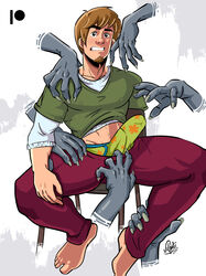 1boy big_bulge boner briefs bulge claws disembodied_arm erect_penis erection erection_under_underwear hands hanna-barbera hard_on huge_bulge looking_at_viewer male male_focus male_only muscular muscular_male nightmare penis scared scooby-doo shaggy_rogers sitting solo_focus spread_legs underwear unzipped_pants velgaty rating:Questionable score:56 user:musclebro9