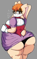 ass big_ass breasts bubble_butt clothed clothing dork_boi female fur furry furry_only huge_ass large_ass lewd_dorky looking_back milf rabbit sega solo sonic_(series) sonic_the_hedgehog_(series) tail thick_thighs vanilla_the_rabbit rating:Questionable score:130 user:Kidenyfailur