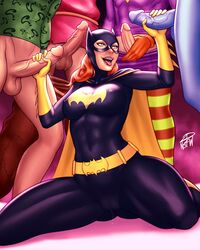 1girls 2023 2dnsfw 2dswirl 4boys barbara_gordon batgirl batman_(series) big_breasts big_penis blush breasts bukkake dc dc_comics female gangbang handjob killer_moth light-skinned_female mr._freeze penis riddler scarecrow_(dc) unseen_male_face rating:Explicit score:59 user:Tronitrus