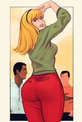 ass ass_focus big_ass big_butt blonde_hair curvy curvy_female curvy_figure dat_ass fat_ass female female_focus gwen_stacy gwen_stacy_(classic) hairband hourglass_figure light-skinned_female male marvel marvel_comics mexican_gwen_stacy pawg peter_parker raichiyo33 redraw robbie_robertson spider-man_(series) straight_hair tight_clothing voluptuous voluptuous_female wide_hips rating:Questionable score:123 user:Fruytw