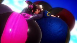 2girls 3d animated ass_expansion belly_expansion breast_expansion breasts capcom chun-li female female_only full_body_inflation giantess huge_breasts imbapovi inflation juri_han kissing nude_female popping puff_kiss spherical_inflation street_fighter video rating:Questionable score:94 user:Daeja