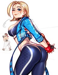 2023 ahoge animanstudios artist_name ass axel_in_harlem beard bent_back big_ass big_breasts blonde_hair blue_eyes blush blushypixy blushyspicy breasts bubble_butt cammy_white capcom choker cleavage coat cowlick eyelashes female fingerless_gloves fully_clothed gloves i_put_the_new_forgis_on_the_jeep jacket large_breasts lips looking_at_viewer looking_back_at_viewer meme nose ryu_(street_fighter) sandals scar scar_on_cheek short_blonde_hair short_hair sideboob smile solo_focus sports_bra sportswear standing street_fighter street_fighter_6 stretching text_on_jacket thick_thighs thighs tight_clothing tight_pants topwear trembling union_jack white_background wink winking winking_at_viewer yoga_pants rating:Safe score:353 user:justausername