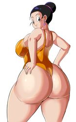 1girls ass back_view big_ass big_breasts big_butt breasts bubble_ass bubble_butt chichi dragon_ball dragon_ball_z fat_ass fat_butt gilf grandmother huge_ass huge_butt milf mother panarandom swimsuit thick_ass thick_thighs rating:Questionable score:256 user:mxfix_mxbbin