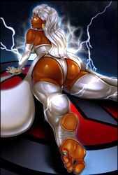 1girls african african_female artist_request ass ass_focus big_butt curvy curvy_female dark-skinned_female dat_ass fat_ass female female_only marvel marvel_comics mutant ororo_munroe solo storm_(x-men) superhero superheroine thick thick_thighs thighs voluptuous voluptuous_female white_hair wide_hips x-men rating:Questionable score:81 user:Hrtouy