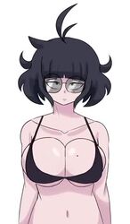 1girls animated areolae before_and_after black_bra black_hair bouncing_breasts bra breast_expansion breast_growth breast_squish bulging_breasts bursting_breasts cleavage emmarrgus glasses growth heart huge_breasts keiko_(emmarrgus) laugh loop lowres mole_on_breast mole_under_eye navel neutral_expression nipples original_character sideboob skinny sloshing_breasts small_breasts smile smiling_at_viewer sound sound_edit sound_effects swell_reads tagme tight_clothing video wardrobe_malfunction rating:Explicit score:211 user:Usurp