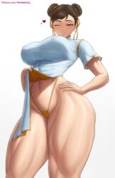 1girls alternate_version_available breasts brown_eyes brown_hair capcom chinese_clothes chun-li female female_only hips huge_breasts light-skinned_female light_skin naughty_face panties png short_hair slim_waist smile solo street_fighter street_fighter_6 superbusty thick_thighs thighs twin_buns white_background wide_hips rating:Questionable score:225 user:NightSky77