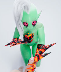 3d alien_girl alien_humanoid green_skin handjob high_resolution jos_bobot lord_dominator male/female nipples nude nude_female penis semen straight wander_over_yonder white_hair rating:Explicit score:8 user:topmidbot