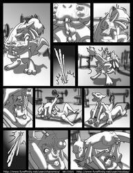 3boys anal ass barbed_penis bench_press chacomics charmeleon claws comic cum cum_in_anus cum_in_mouth cum_inside erection fellatio fur gay gym hair human indoors interspecies lucario lying male male_only monochrome multiple_males nicobay_(artist) nintendo nude on_back oral oral_sex penis pokémon_(species) pokemon sex short_hair standing testicles text weights yaoi rating:Explicit score:17 user:bot