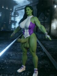 1futa 3d amazonium big_penis futa_only futanari marvel marvel_comics muscular muscular_futanari penis she-hulk solo source_request tagme rating:Explicit score:65 user:calebe102015