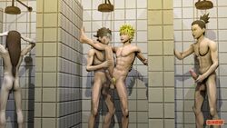 3d 3d_(artwork) 4boys abs anal anal_penetration anal_sex ass backsack balls barefoot black_eyes black_hair blonde_hair blue_eyes brown_hair censored erect_nipples erect_while_penetrated erection facepaint facial_markings feet feet_up femboy flaccid_penis forehead_protector giko18 handjob handjob_while_watching headband holding_penis hyuuga_neji inuzuka_kiba leg_lift leg_on_shoulder leg_over_shoulder leg_up light-skinned_male light_skin long_hair long_hair_male male/male male_penetrating male_penetrating_male masturbation mosaic_censoring naked nara_shikamaru naruto naruto_(series) naruto_shippuden nipples nude nude_male pale-skinned_male pale_skin peeping penetration penis penis_size_difference pixelated pointless_censoring ponytail pubes pubic_hair retracted_foreskin shounen_jump shower shower_room shower_sex showering spiky_hair standing standing_on_one_leg standing_sex stroking_cock tied_hair tile_wall toes twink uzumaki_naruto voyeur voyeurism watching_sex whisker_markings whiskers rating:Explicit score:30 user:Gaping-Naruwhore