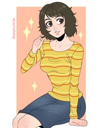 1girls clothes dangerousbride female female_only milf persona persona_5 sadayo_kawakami skirt smile solo teacher rating:Safe score:54 user:do_you_fart