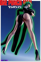 1girls 3d ass blender dat_ass drakepowers dress female female_only high_heels huge_butt kiriko_(overwatch) one-punch_man overwatch solo tatsumaki tatsumaki_(cosplay) terrible_tornado_kiriko rating:Explicit score:37 user:DrakePowers