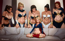 2d 2d_(artwork) 6girls abs amazon amazonian artemis_of_bana-mighdall artist_name athletic_female big_breasts black_hair blonde_hair blouse blue_eyes boots brazzers breasts brown_hair cape character_request cleavage couch dc dc_comics female female_only happy huge_breasts imminent_gangbang imminent_sex implied_futanari kara_zor-el kryptonian large_breasts loincloth long_hair meme multiple_girls muscular_female pillows piper_perri_surrounded pleasure_face ponytail ponytails red_hair skirt smaller_female smile supergirl superheroine superman_(series) superwoman_(mary_batson) tarakanovich thick_thighs wonder_woman wonder_woman_(series) yuri rating:Questionable score:1455 user:nikk650