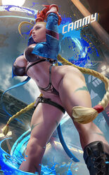 1girls alternate_version_available big_ass big_breasts bikini blonde_hair boots cammy_stretch cammy_white capcom curvaceous female female_only hands_above_head hartman_hips hips hourglass_figure jacket large_breasts leaning_forward long_hair sakimichan skindentation solo street_fighter street_fighter_6 stretching text thick thick_thighs thighs thunder_thighs thunderthighs twin_braids wide_hips rating:Explicit score:58 user:Crcole331