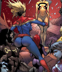 1girls ass ass_focus avengers big_ass big_butt black_widow_(marvel) blonde_hair breasts captain_marvel carol_danvers comic_page dat_ass david_curiel fat_ass female female_focus female_superhero heroine huge_ass human leinil_francis_yu light-skinned_female light_skin marvel marvel_comics pawg straight_hair superhero superheroine wide_hips rating:Questionable score:56 user:Yuilo