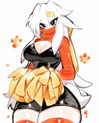 1girls big_breasts breasts bunny_girl cheerleader female furry pokemon pokemon_(species) raboot thick_thighs thighs usa37107692 rating:Safe score:120 user:Foxfoxyrock