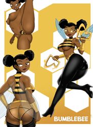 1girls ass athletic athletic_female big_ass big_breasts big_butt black_hair breasts brown_body brown_eyes brown_skin bumblebee_(dc) bust busty clothed curvaceous curvy curvy_female curvy_figure dark-skinned_female dark_skin dat_ass dc dc_comics digital_media_(artwork) earrings eyebrows eyelashes eyes fat_ass female female_focus female_only female_pubic_hair fit fit_female flying g-string goggles hair hand_on_hip high_heels hips hourglass_figure huge_ass huge_breasts human karen_beecher large_ass large_breasts legs legwear lips lipstick navel nipples one_leg_up panties pants pinup pubic_hair see-through see-through_panties skin_tight striped_panties striped_topwear striped_underwear teen_titans thick thick_ass thick_legs thick_thighs thighs thong tight_clothing tight_pants top_heavy topless topwear underwear upper_body vn_simp voluptuous waist wide_hips wings rating:Explicit score:119 user:ShadowPain