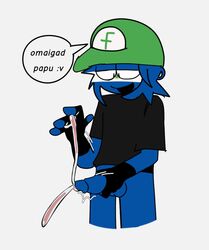  ailewzol countryhumans cum el_salvador_(countryhumans) fernanfloo jerkingoff no_pants spanish_text text upsidedown_penis  rating:explicit score: user:nott10