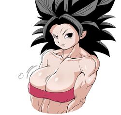 1girls big_breasts breasts busty caulifla dragon_ball dragon_ball_super muscular muscular_female pseudocel rating:Questionable score:85 user:mxfix_mxbbin