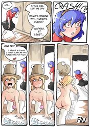 2022 2futas after_sex anal balls better_version_at_source big_penis blonde_hair blue_hair comic dialogue duo erection futa_only futanari kanako_yasaka penis sex suwako_moriya text touhou tuteheavy twitter_sample rating:Explicit score:41 user:JeffSesh