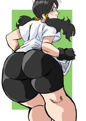 1girls ass back_view big_ass big_butt bubble_ass bubble_butt charge_sol dragon_ball dragon_ball_z fat_ass fat_butt shorts thick_ass thick_butt thick_thighs twintails videl rating:Questionable score:87 user:mxfix_mxbbin