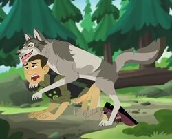 canid childhood_ruined chris_kratt feral_on_human feral_penetrating forced forest forest_background gay gray_fur human_on_feral interspecies male_only male_penetrated mammal outdoors pbskids rape sex sex_outside tongue_out wild_kratts wolf zethatoxis zoophilia rating:Explicit score:64 user:ZethaToxis