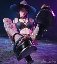 1girls 3d areolae blender bottomwear breasts clothed clothing ear_piercing earrings epic_games feet female female_focus female_only fishnet fishnet_legwear fishnet_stockings fishnets foot_fetish foot_focus fortnite goth goth_girl hat headwear jean_shorts jeans legwear lewdrex light-skinned_female light_skin looking_at_viewer makeup medium_breasts necklace nipples nose_piercing on_floor phaedra_(fortnite) piercing piercings shorts sitting small_breasts solo solo_female solo_focus tattoo tattoos topless watermark rating:Explicit score:71 user:mango05