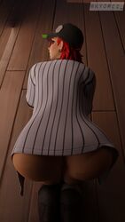 1girls bent_over big_ass blush dusty_(fortnite) female female_only fortnite fortnite:_battle_royale hat imminent_sex ky0rii partially_clothed red_hair tagme rating:Explicit score:93 user:Katsumy_63