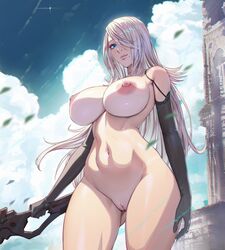 arttoru big_breasts hourglass_figure large_breasts nier nier:_automata nude yorha_a2 rating:Explicit score:148 user:The_Realistic