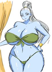 angel dragon_ball dragon_ball_super female female_only momiji_(artist) solo solo_female vados white_background white_hair white_hair_female rating:Questionable score:93 user:Berd151