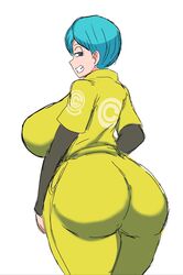 alternate_version_available big_boobs big_butt blue_eyes blue_eyes_female blue_hair blue_hair_female bulma_briefs bulma_briefs_(dragon_ball_super_superhero) canon_costume dragon_ball dragon_ball_super dragon_ball_super_super_hero female female_only milf momiji_(artist) smiling solo solo_female toei_animation white_background rating:Questionable score:93 user:Berd151