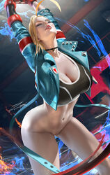 1girls 2023 blonde_hair blue_eyes bottomless cammy_stretch cammy_white female female_only shaved_pussy solo street_fighter street_fighter_6 zumi rating:Explicit score:235 user:acds