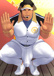 abs bara biceps big_ass big_bulge big_muscles big_penis black_hair blush bodybuilder bubble_ass bubble_butt bulge cellphone censor_bar censored censored_penis cute dog_ears flaccid fully_clothed gay hairy_armpits hairy_legs hairy_male huge_ass huge_bulge huge_cock huge_muscles kuromine_hiraya male male_focus male_only muscle muscles muscular muscular_arms muscular_back muscular_legs muscular_male muscular_thighs nipples no_visible_genitalia pecs pubic_hair small_clothes smile solo solo_male sweating sweaty sweaty_body sweaty_muscles thick_thighs veins veiny_muscles veiny_penis yuatari rating:Explicit score:12 user:shadac