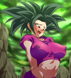 1girls absurd_res absurdres big_breasts black_hair blush breast_expansion breasts dragon_ball dragon_ball_super dragon_ball_z earrings embarrassed erect_nipples female female_focus female_only fusion hi_res high_resolution highres horny horny_female kefla large_breasts light-skinned_female light_skin midriff mouth_open nipple_bulge nipples nipples_visible_through_clothing potara_earrings rom saiyan solo solo_female solo_focus standing tight_clothing top_heavy tournament_of_power tummy rating:Questionable score:147 user:ReanTOCS