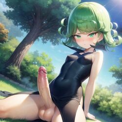 1futa ai_generated female futa_only futanari nipple_bulge one-punch_man skintight_dress tatsumaki rating:Explicit score:36 user:shakerek