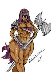 elden_ring fromsoftware medieval muscles muscular muscular_female muscular_male nepheli_loux strong strong_woman rating:Explicit score:6 user:H0rnxx